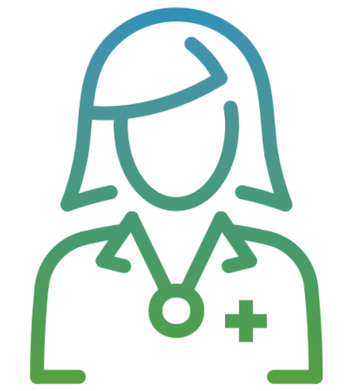 Female doctor in Abu Dhabi Logo